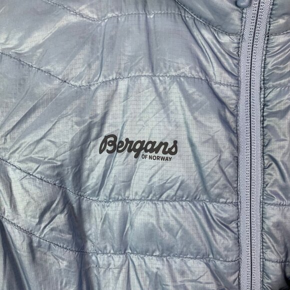 BERGANS OF NORWAY Men‎ Blue Down Puffer Jacket Coat Size Medium - Picture 6 of 15